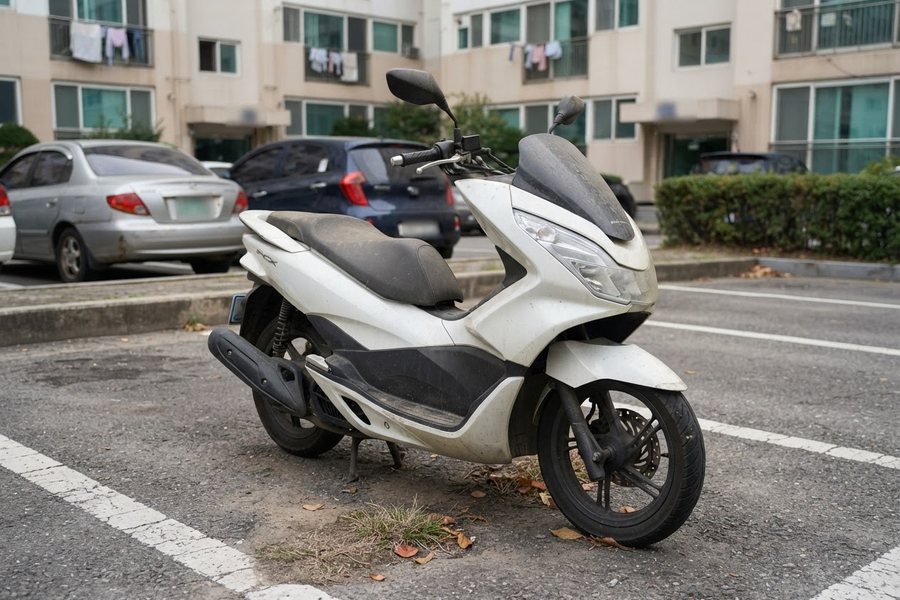 2년 방치된 PCX125
